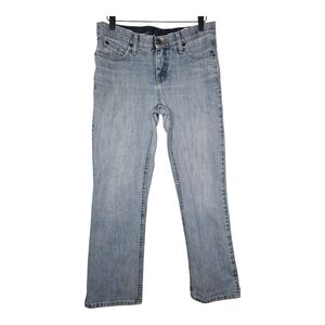 Wrangler Womens Vintage Light Wash Cash No Gap Waistband Denim Jeans Size 5/6